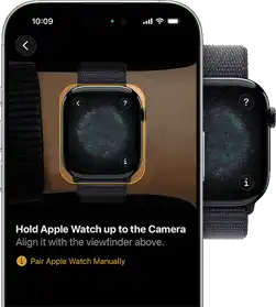 Apple Watch pairing screen