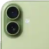 iPhone 17, back exterior, Fusion camera system in top left corner