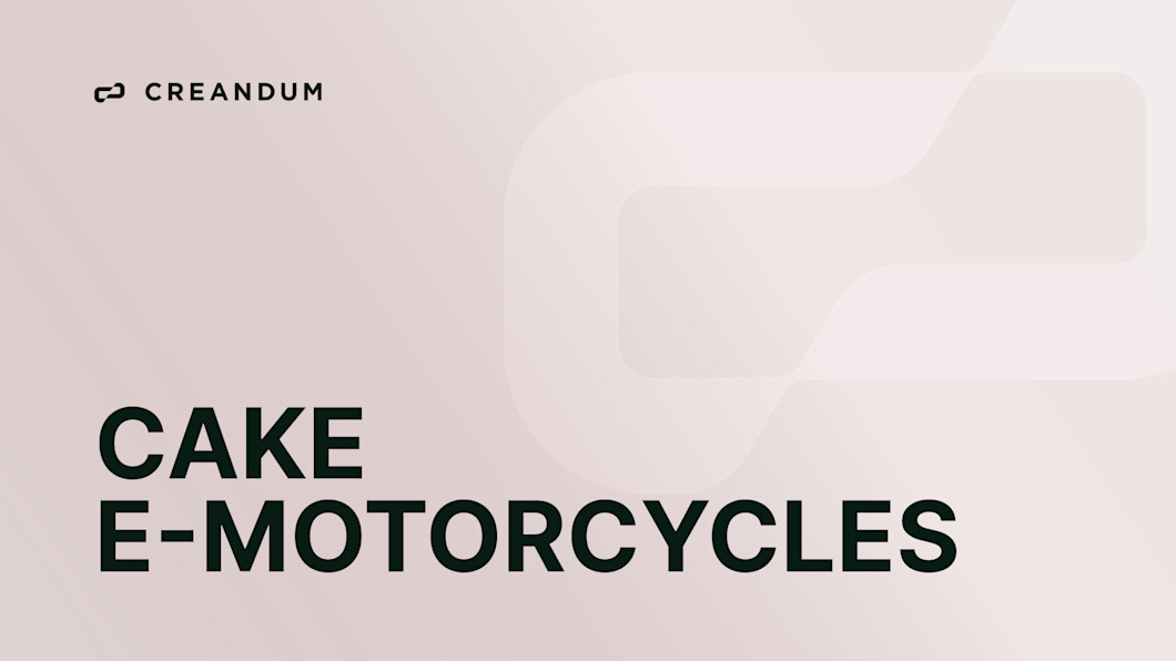 Cake e-motorcycles