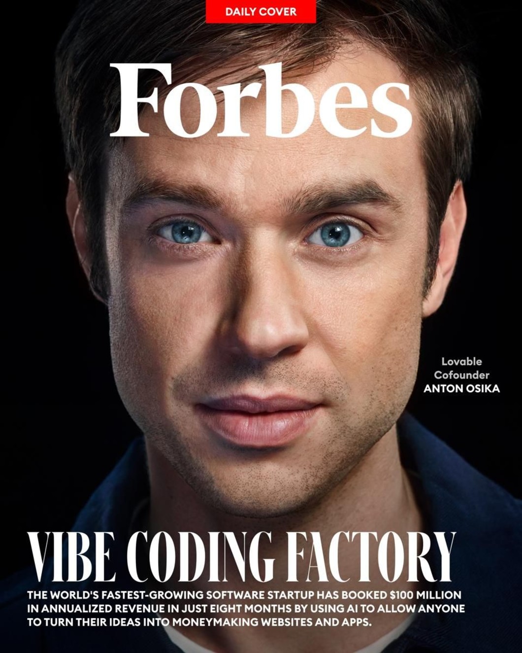 Anton Osika Forbes Cover