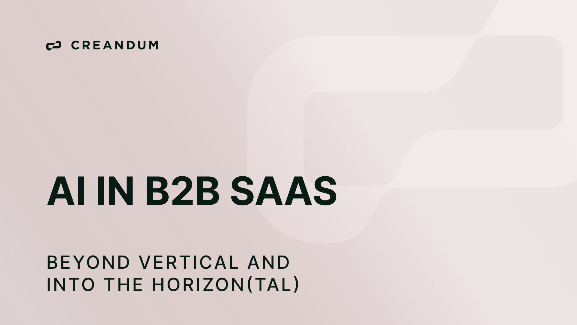 The Power Of AI In B2B SaaS