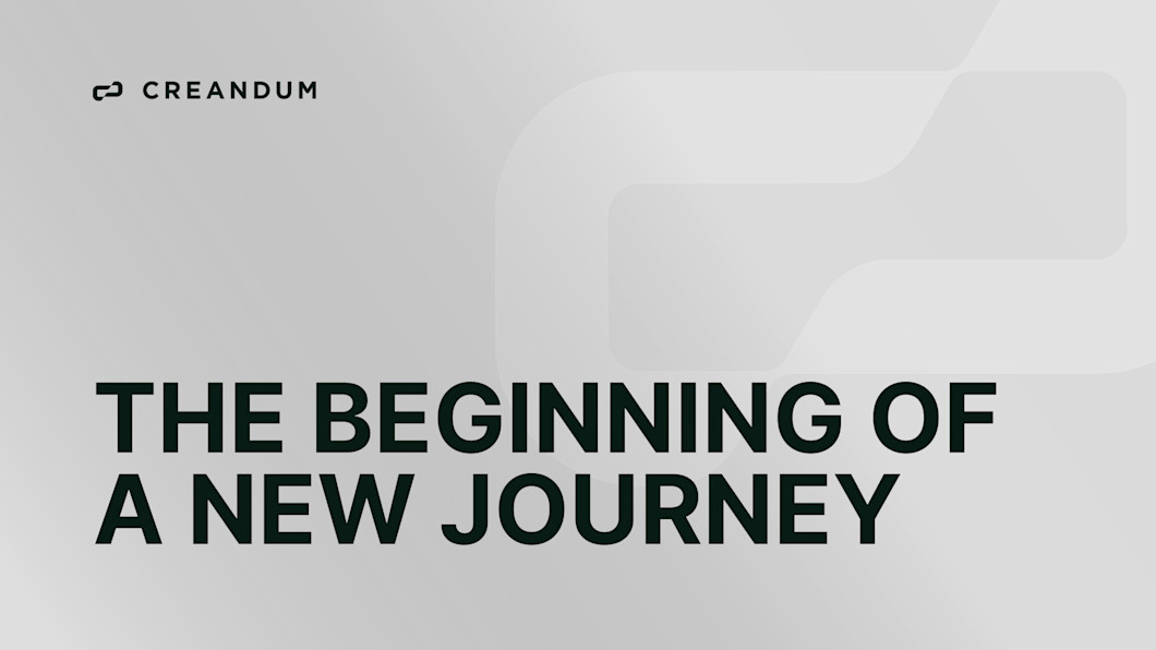 The Beginning of a New Journey