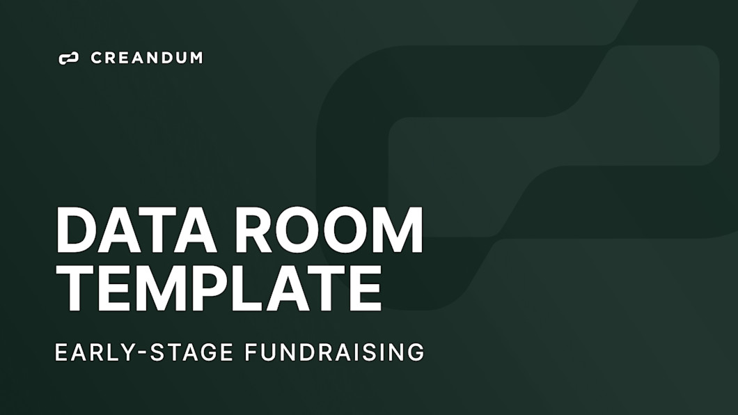 Data room template