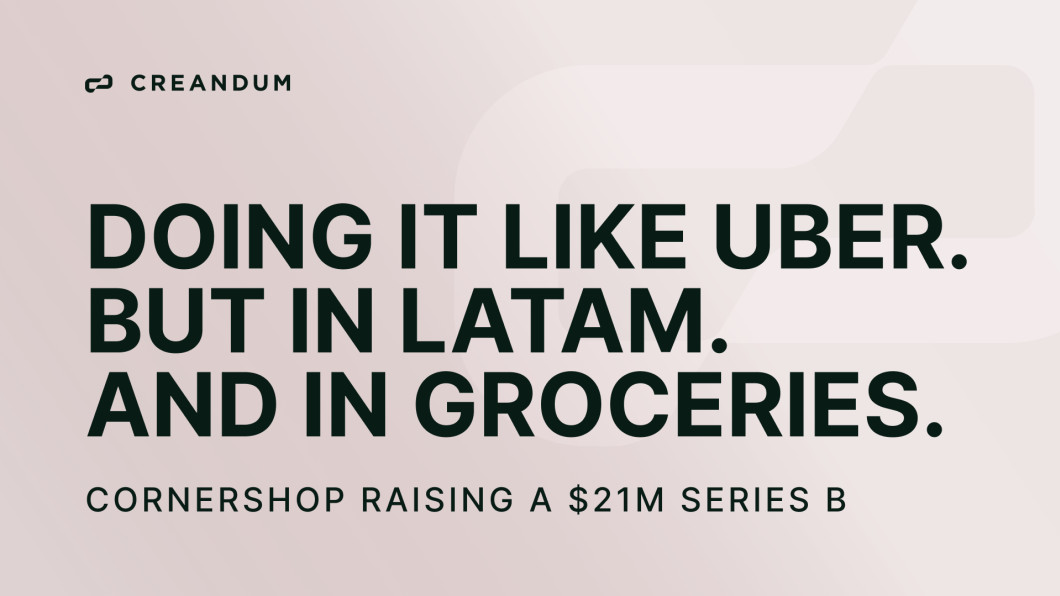 Doing it like Uber. But in LatAm. And in groceries