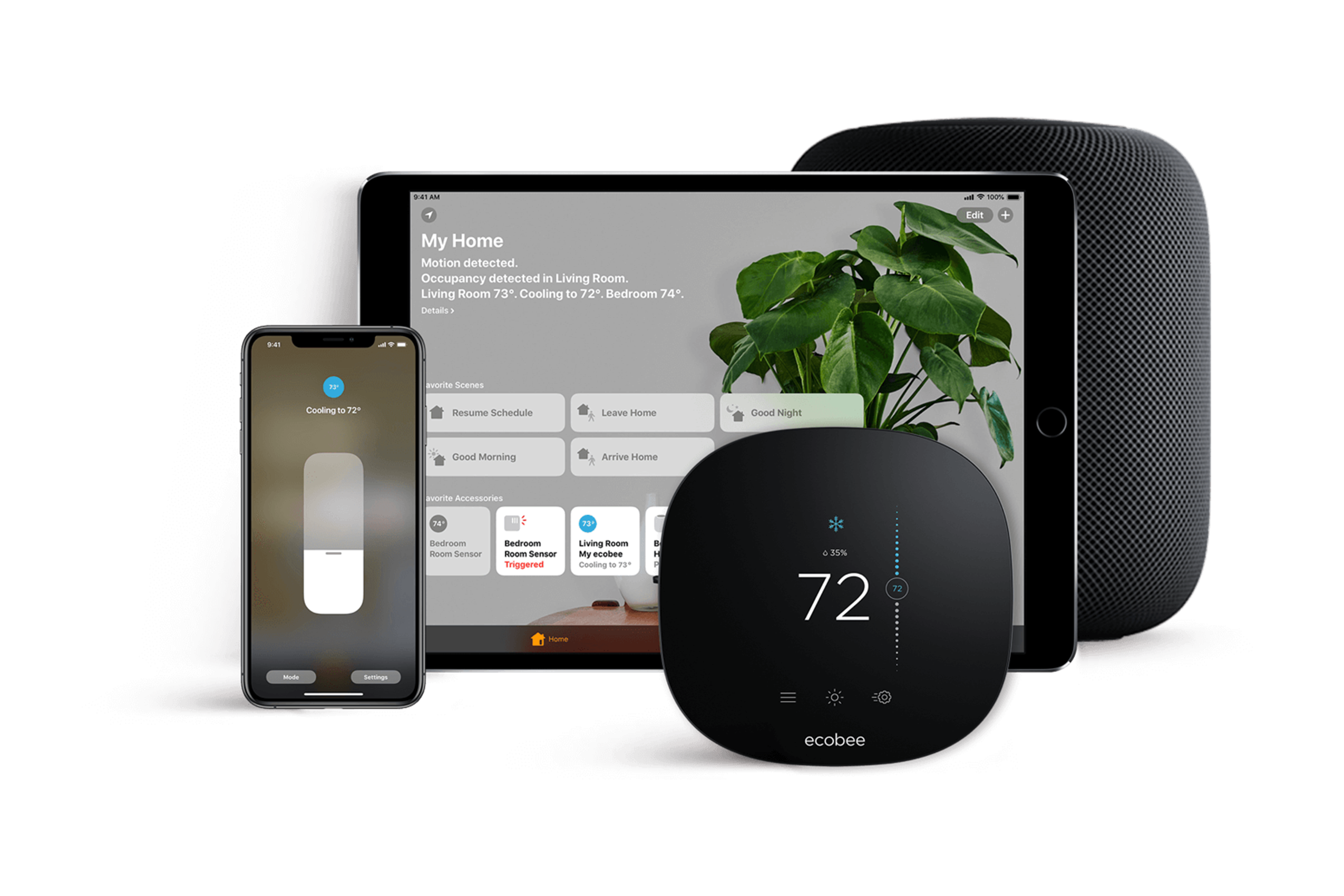 ecobee smart home products.