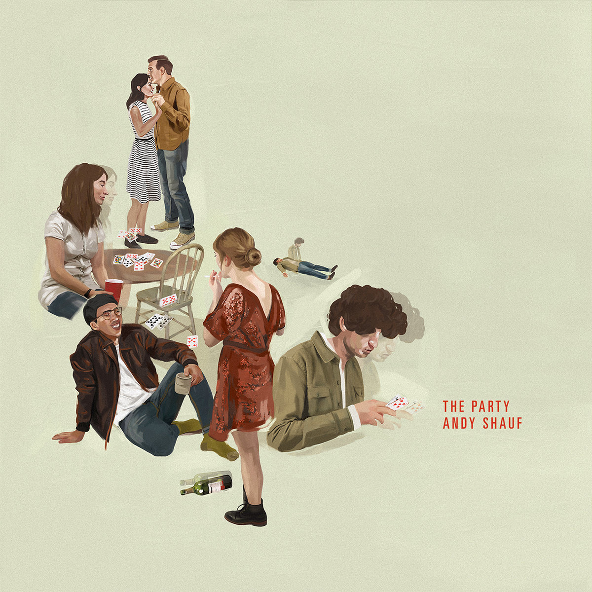 Official album artwork of "The Party" by Andy Shauf.
