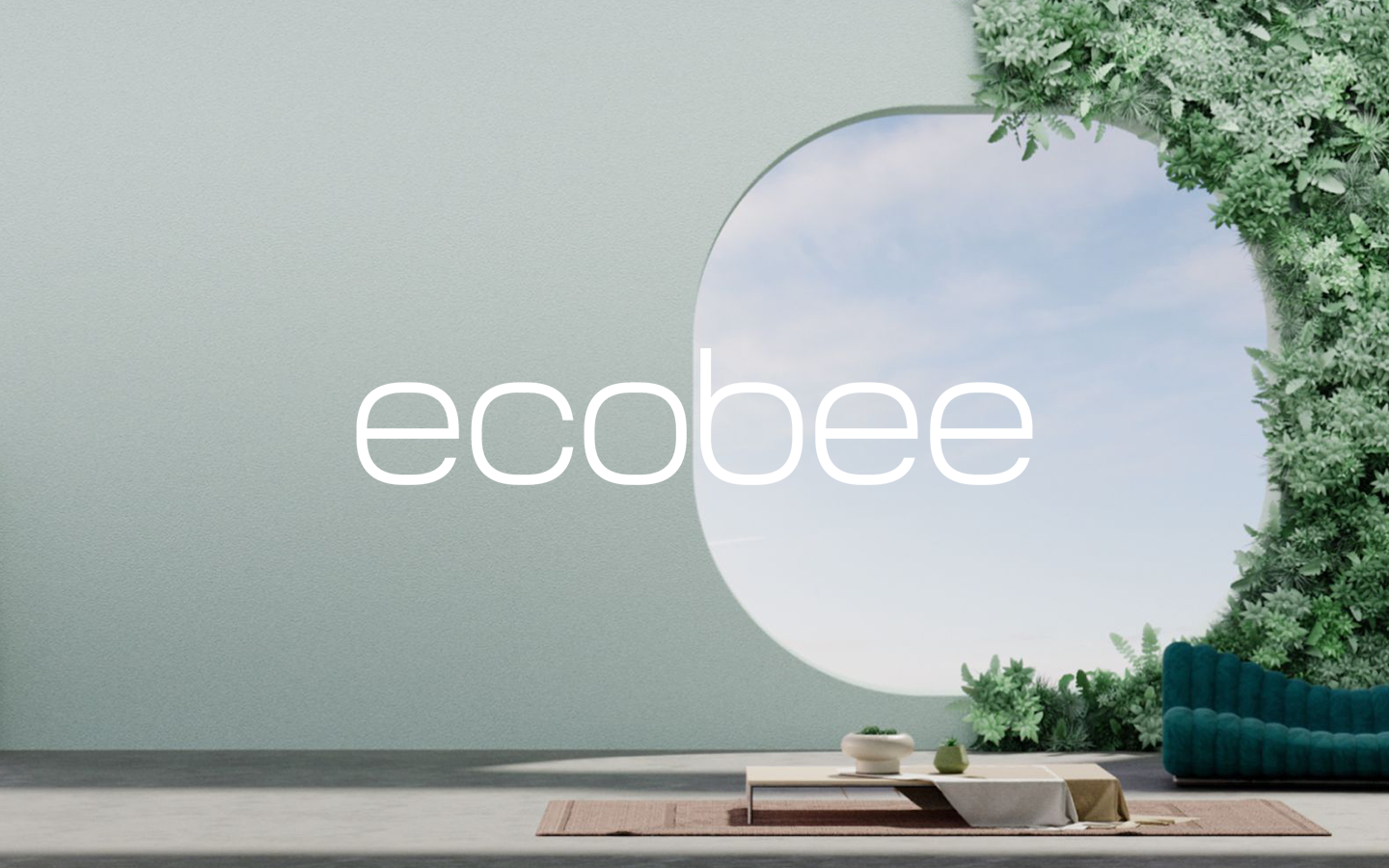 ecobee brand imagery.