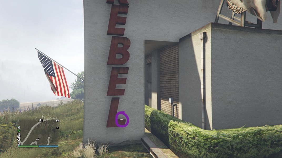 Playing card location 39 of 54 in Grand Theft Auto V Online