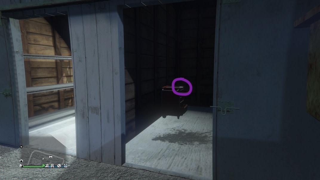 Playing card location 30 of 54 in Grand Theft Auto V Online