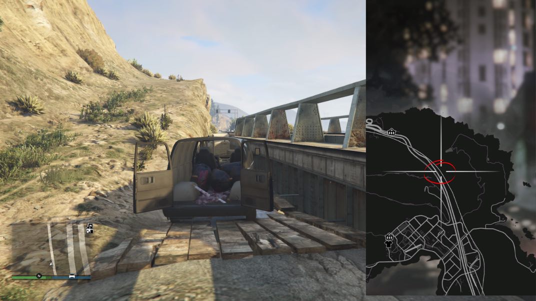 This is the fifth potential location of the fifth clue in the Navy Revolver quest in GTA Online.