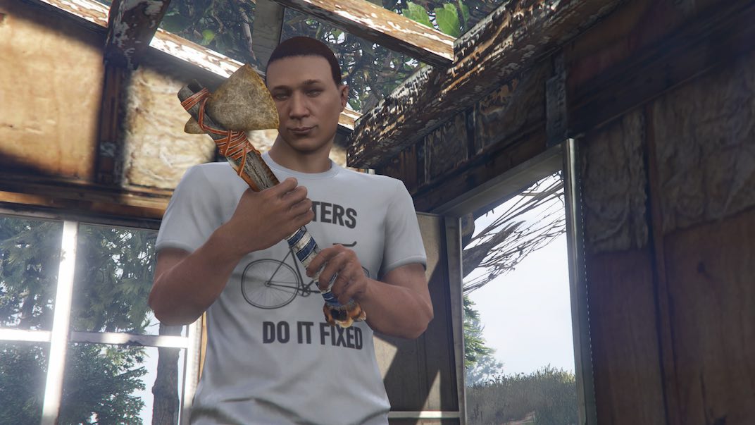 Once you successfully complete 5 bounty hunts in GTA Online you will be given the location of the Stone Hatchet