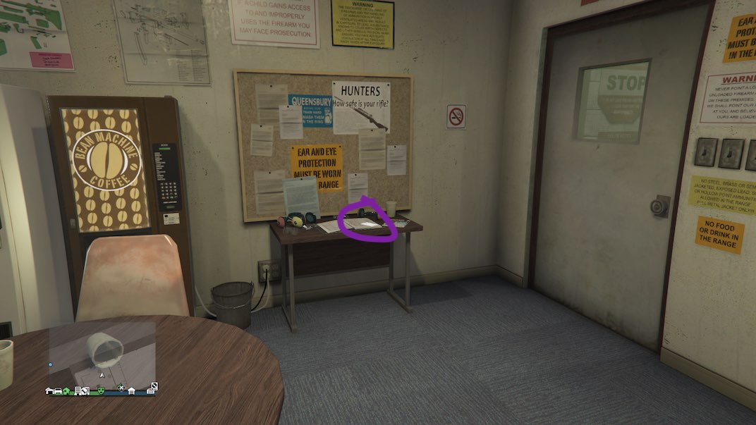 Location 2 of 54 playing cards collectibles in Grand Theft Auto V Online