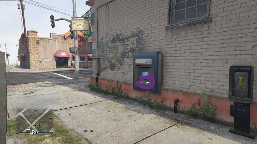 Location 45 of 54 playing card collectibles in Grand Theft Auto V Online