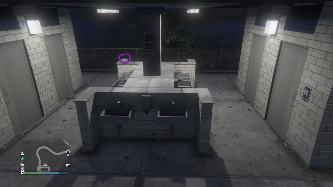 Playing card location 29 of 54 in Grand Theft Auto V Online