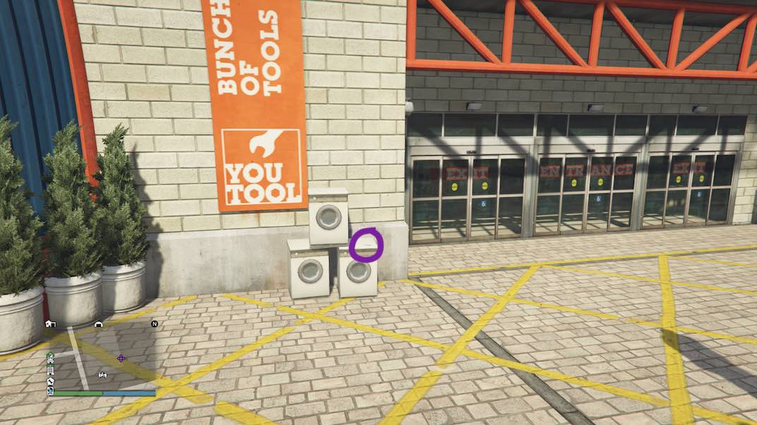 Playing card location 34 of 54 in Grand theft Auto V Online