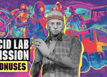 For the May 11th, 2023 Grand Theft Auto V Online weekly update they're featuring Acid Lab Mission Bonuses.