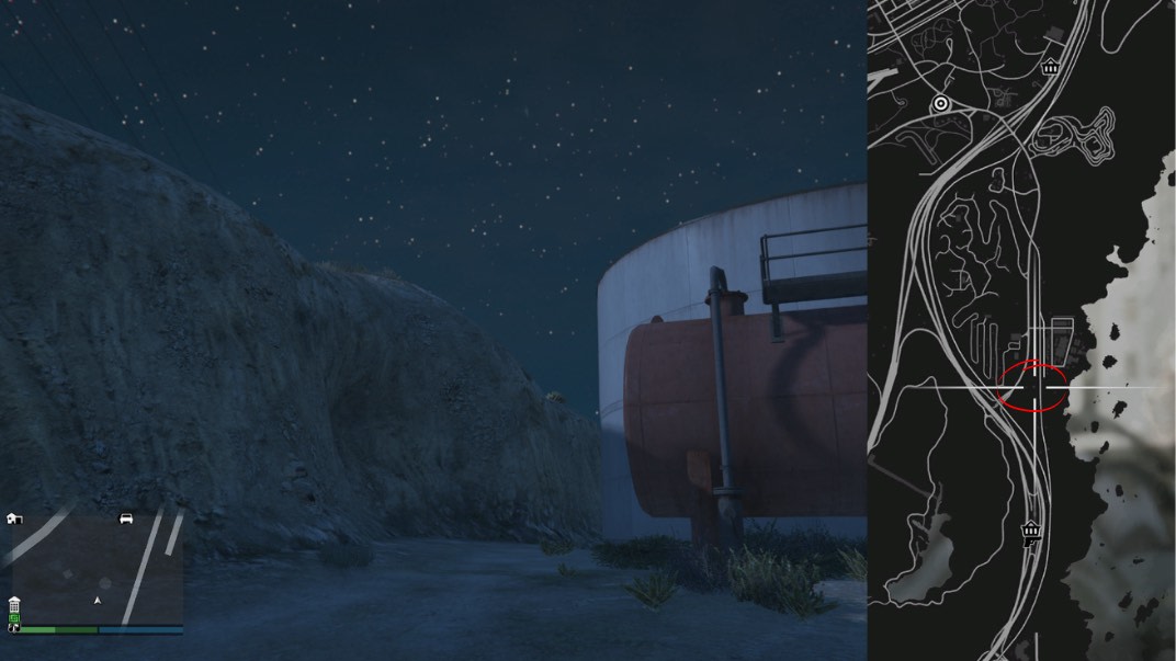 This is the third potential location of the fifth clue for the Navy Revolver in GTA Online.