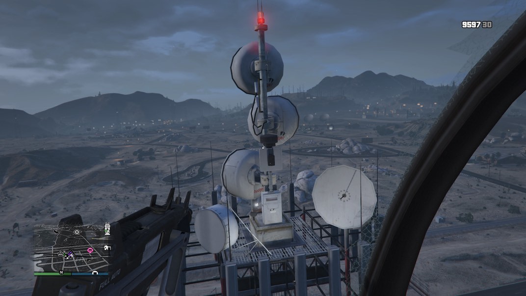 This is location 42 of 50 Signal Jammers in Grand Theft Auto V Online.