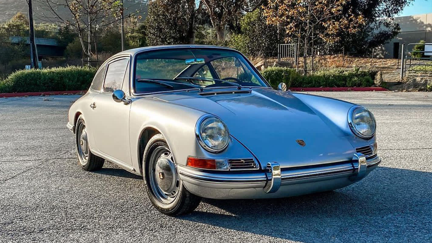 1966 Porsche 912 converted to an EV by EV West. Credit: EV West