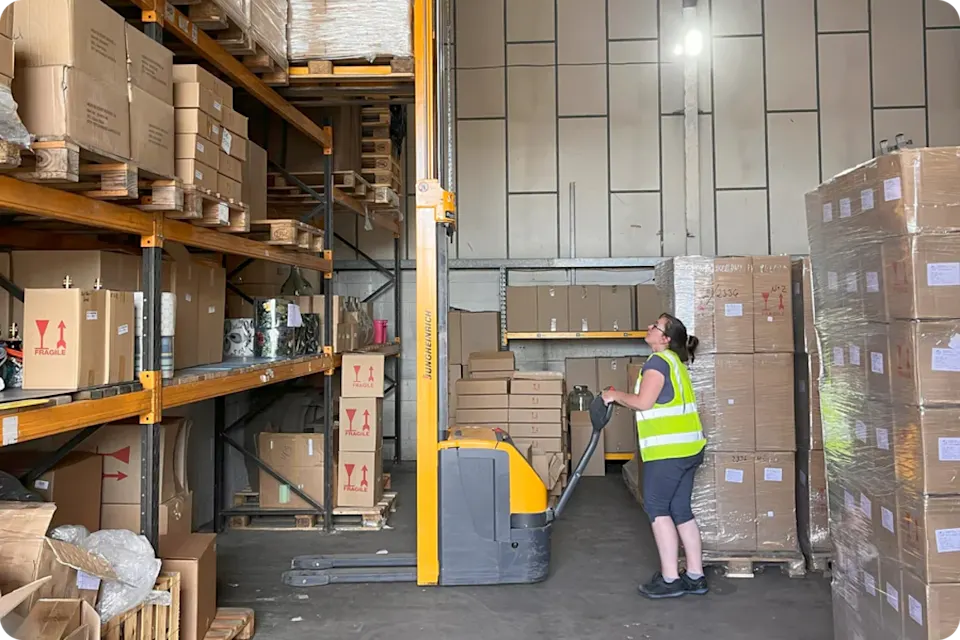 Jarapa warehouse | Kaleidoscope modelling software