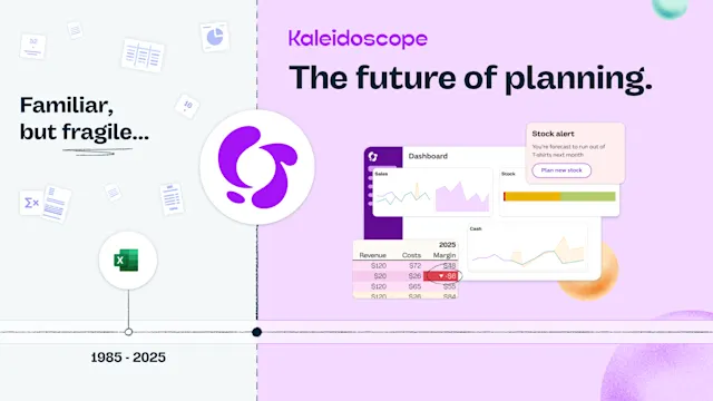 The future of planning is one away from Excel.