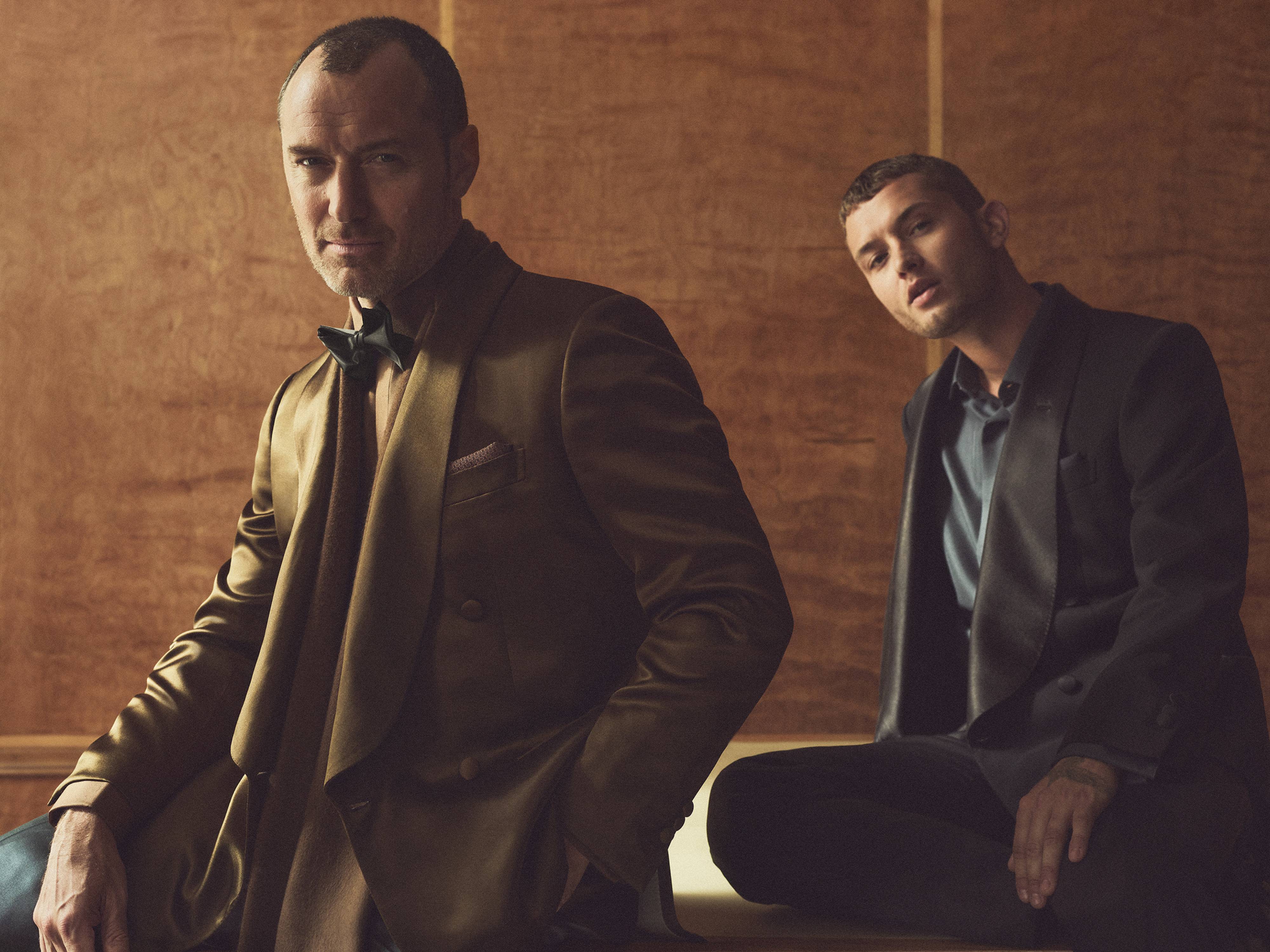 Jude and Raff wearing Brioni fw22 collection