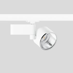 Track spotlights with adapter for 3-phase Eurostandard Plus® track systems