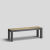 Stools, benches and tables Square and rectangular shape