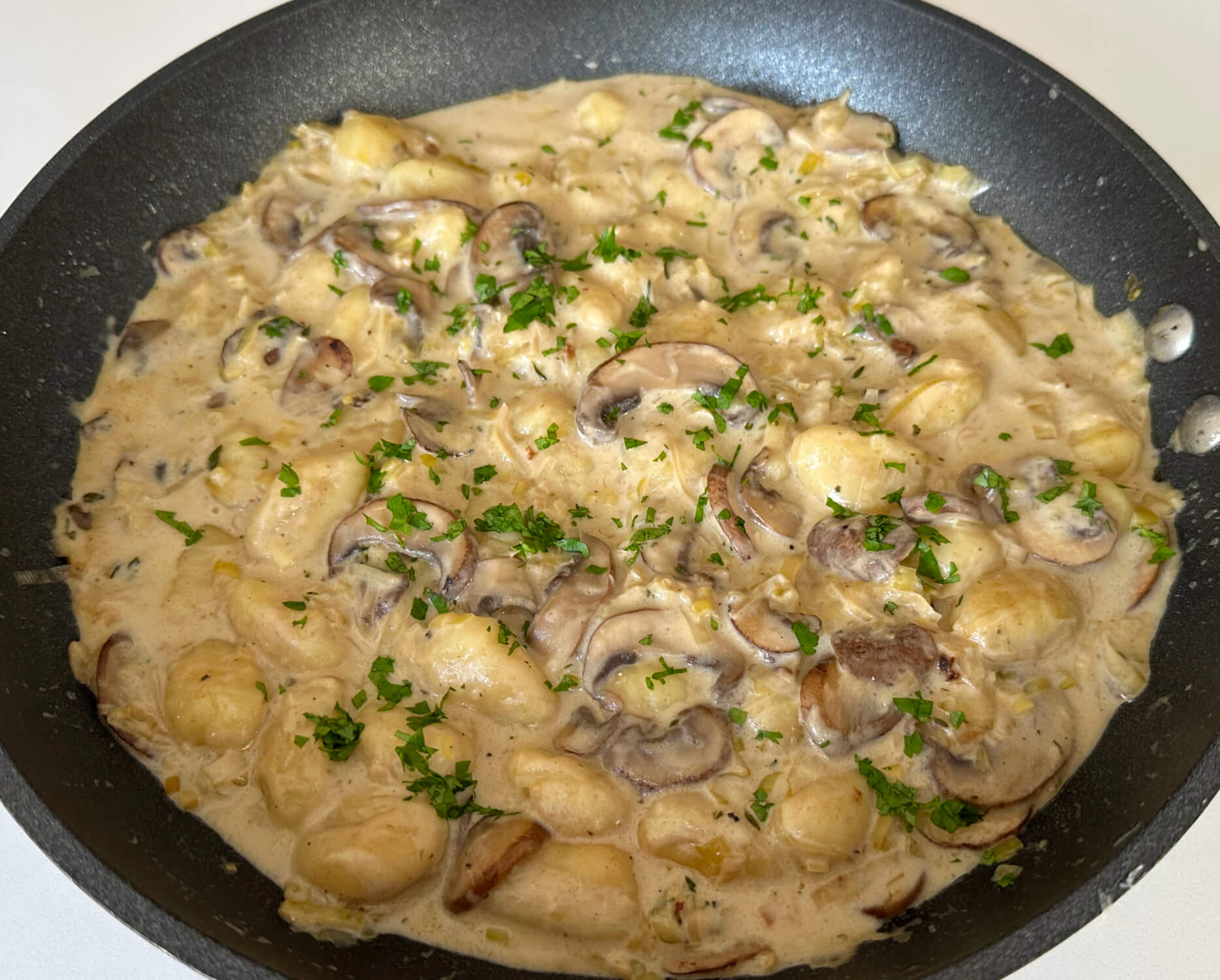 Creamy Mushroom Gnocchi