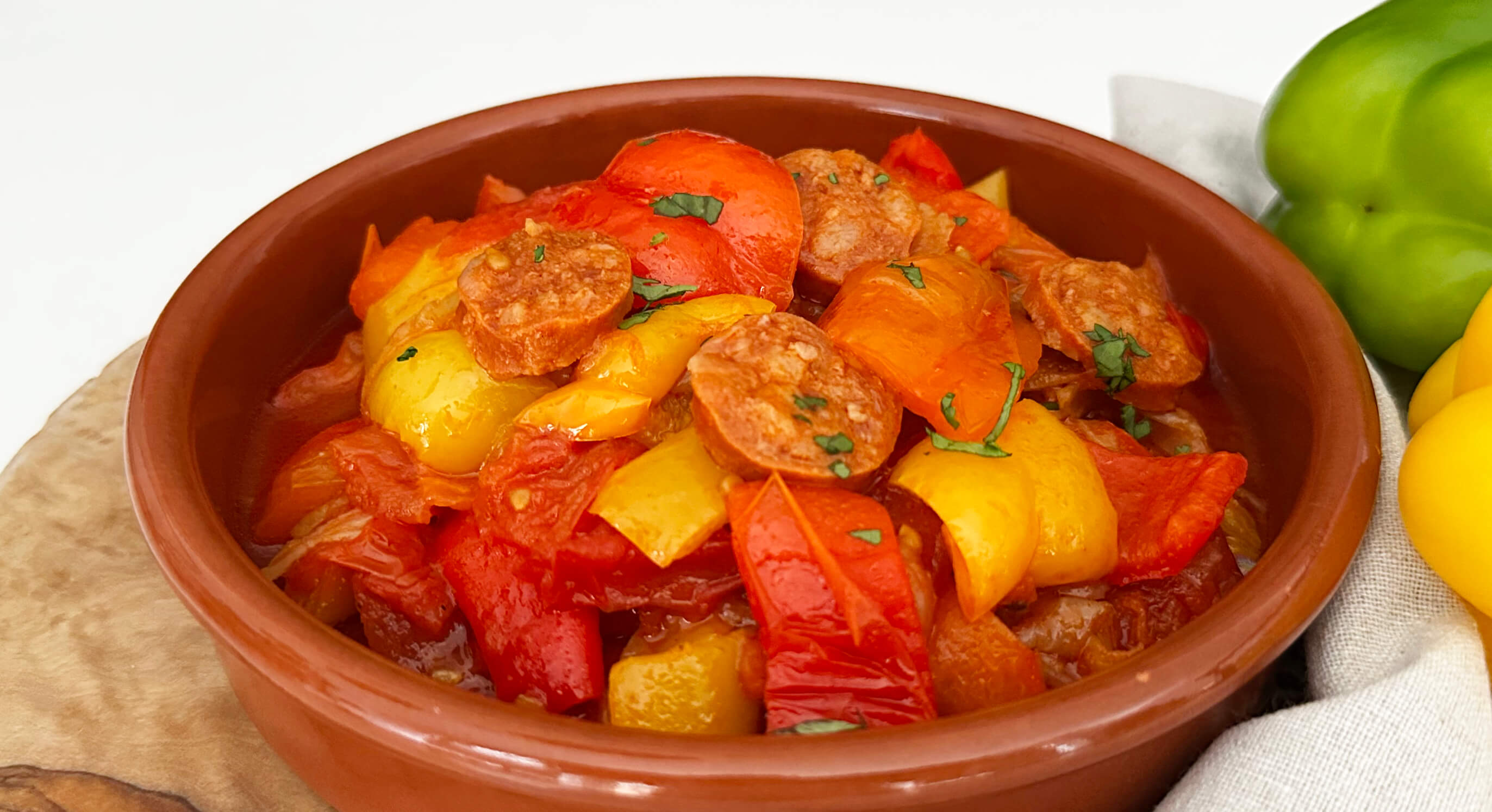 Hungarian Pepper Stew (Lecsó)