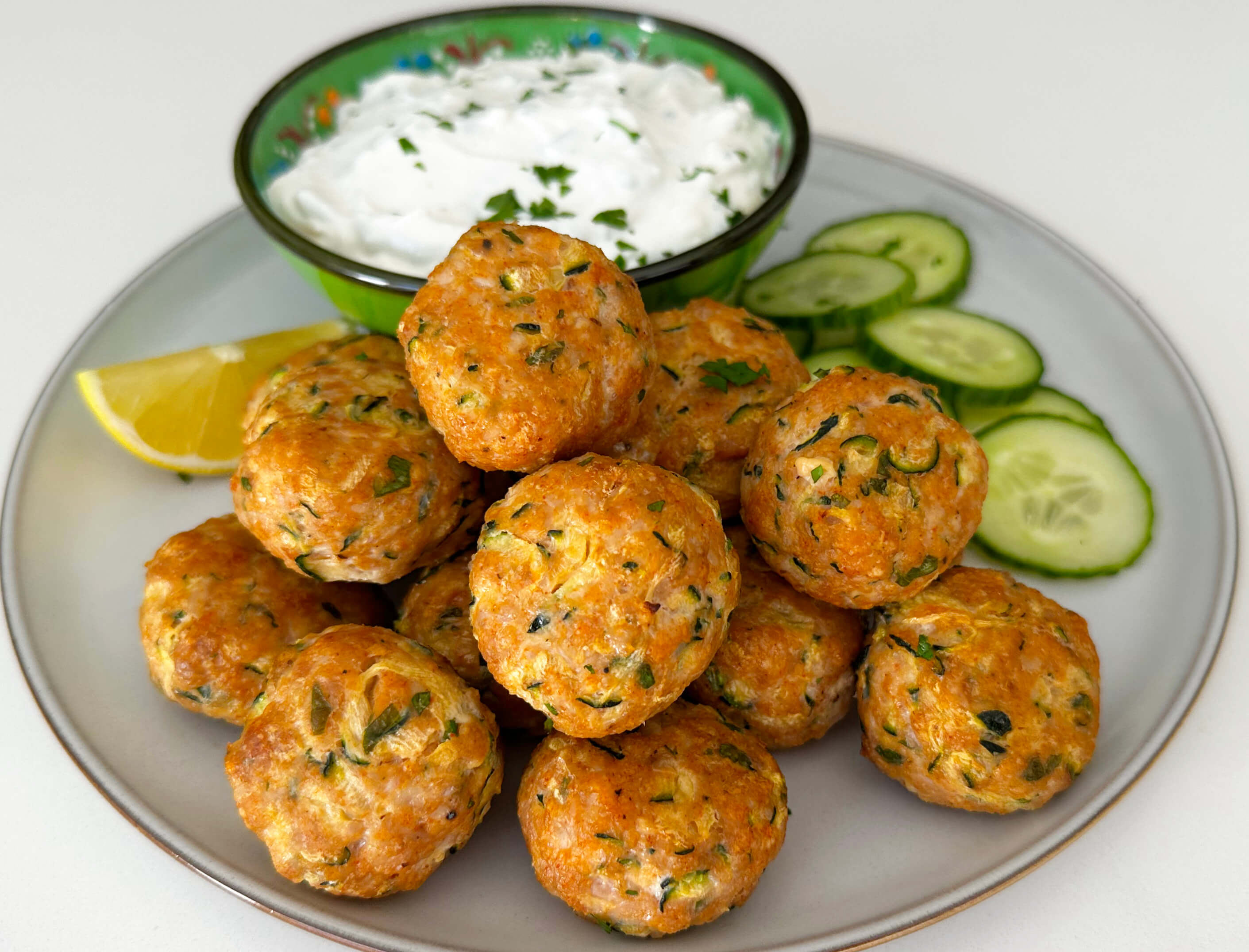 Turkey Zucchini Meatballs