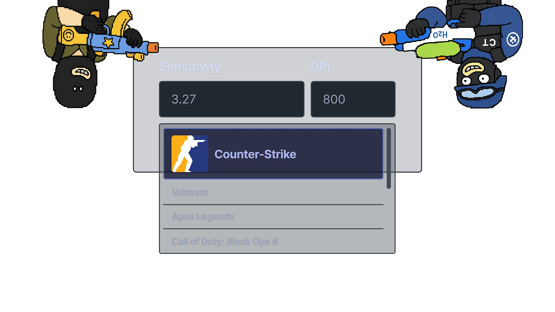 Sensitivity Converter