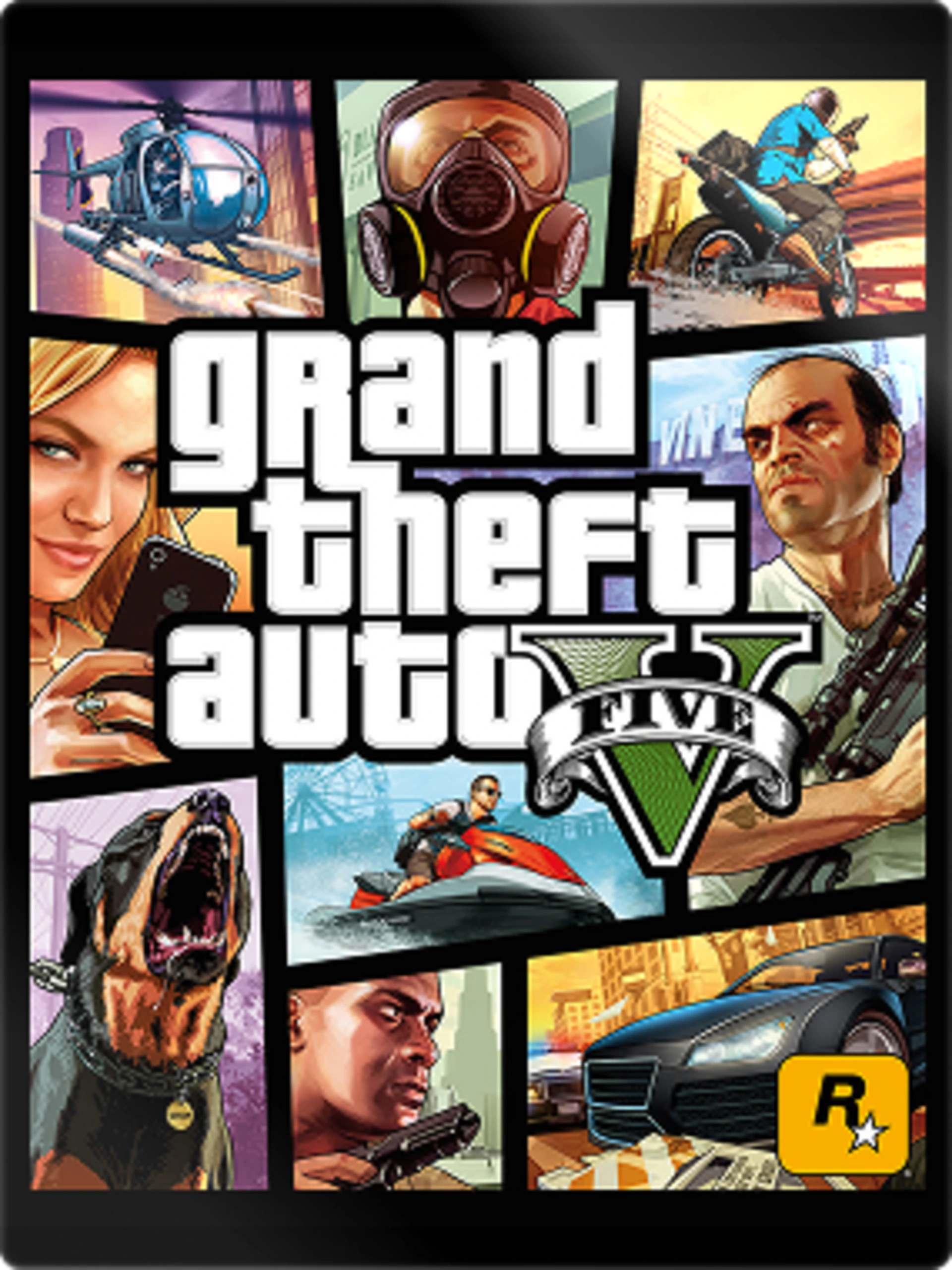 Plakát ke hře Grand Theft Auto V