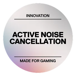 Insignia de cancelación activa del ruido