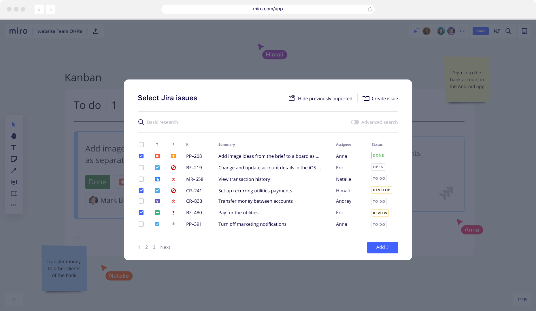 Task trackers