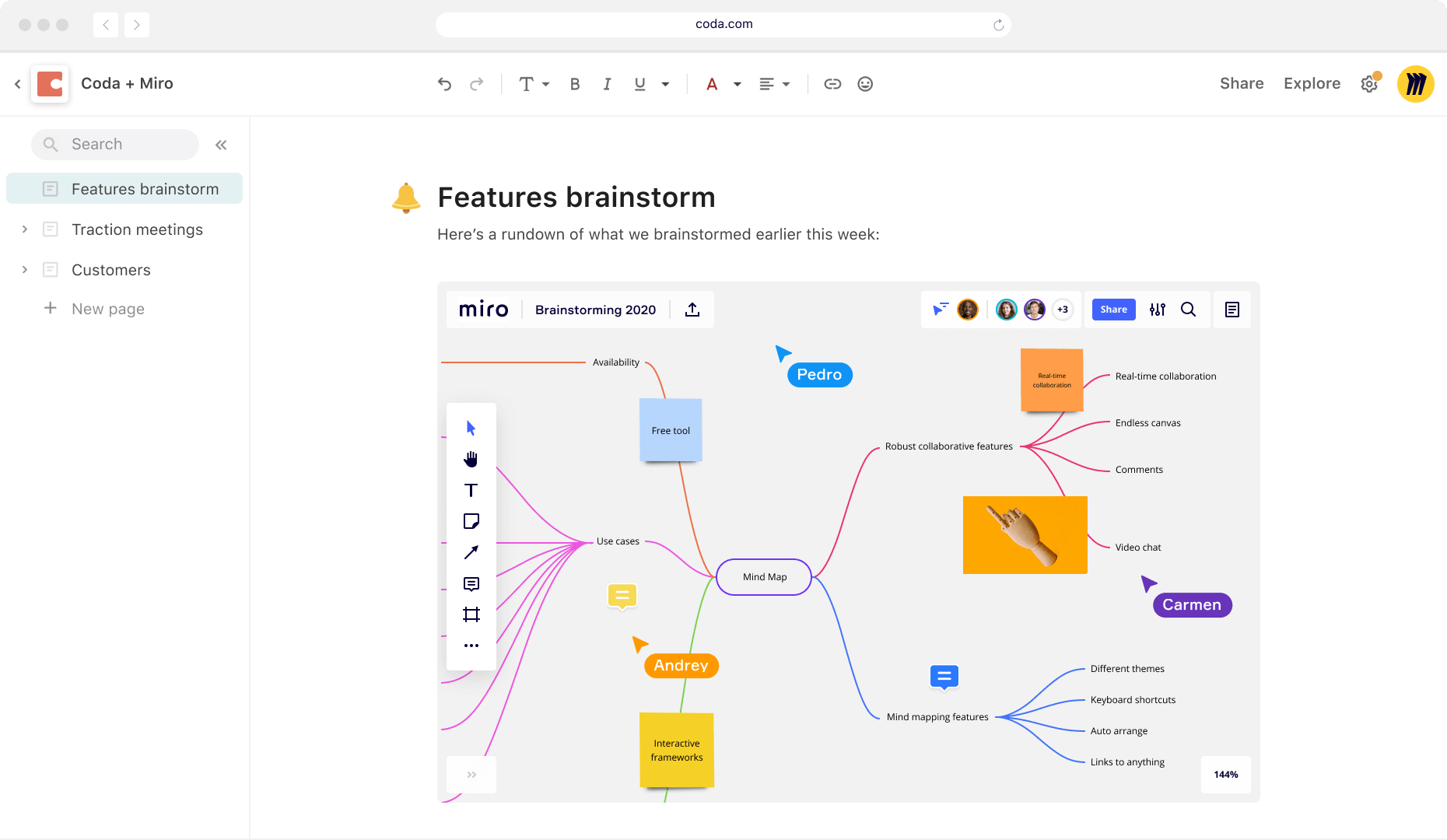 Document collaboration