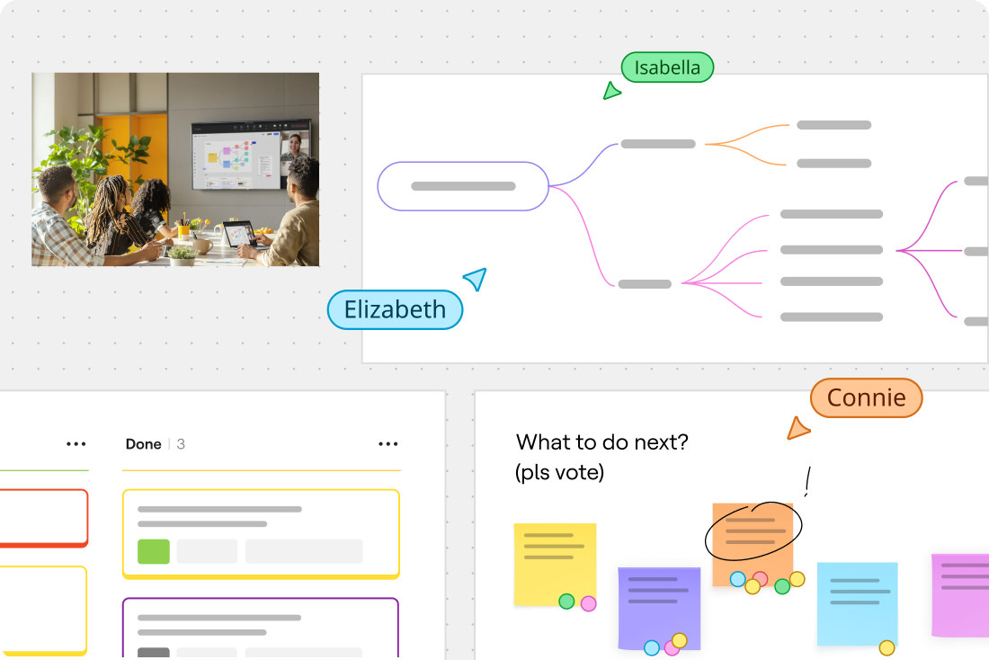 Miro vs. LucidSpark: Miro is built to bring teams together in many ways