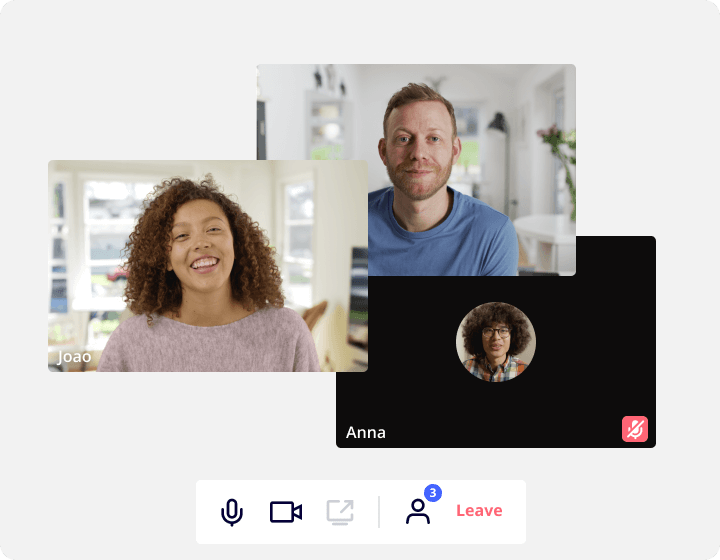 Miro video-chat