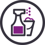 increased cleaning icon