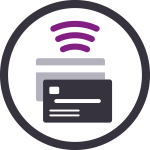 contactless payment icon