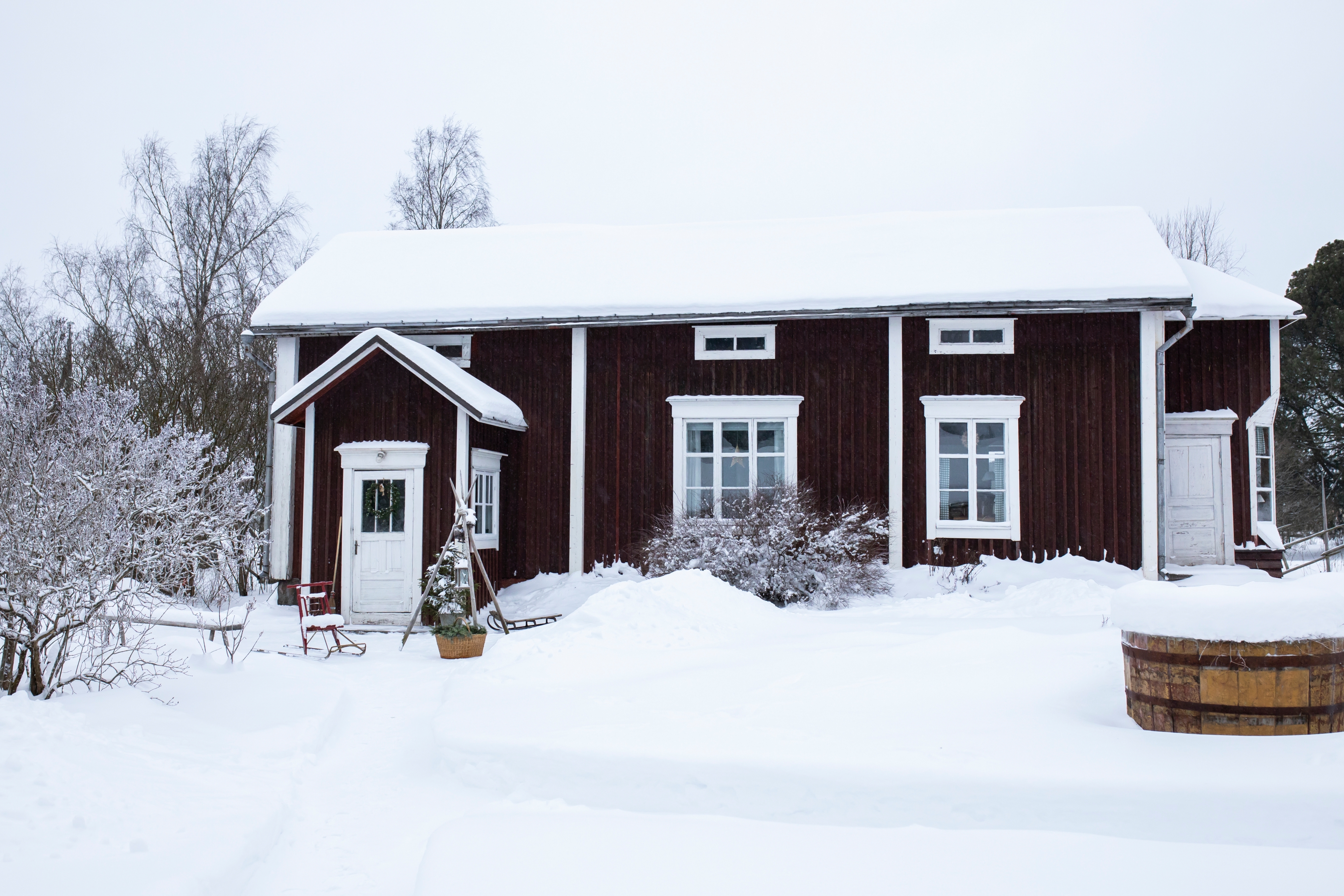 Huovisten kotitalo ulkoa