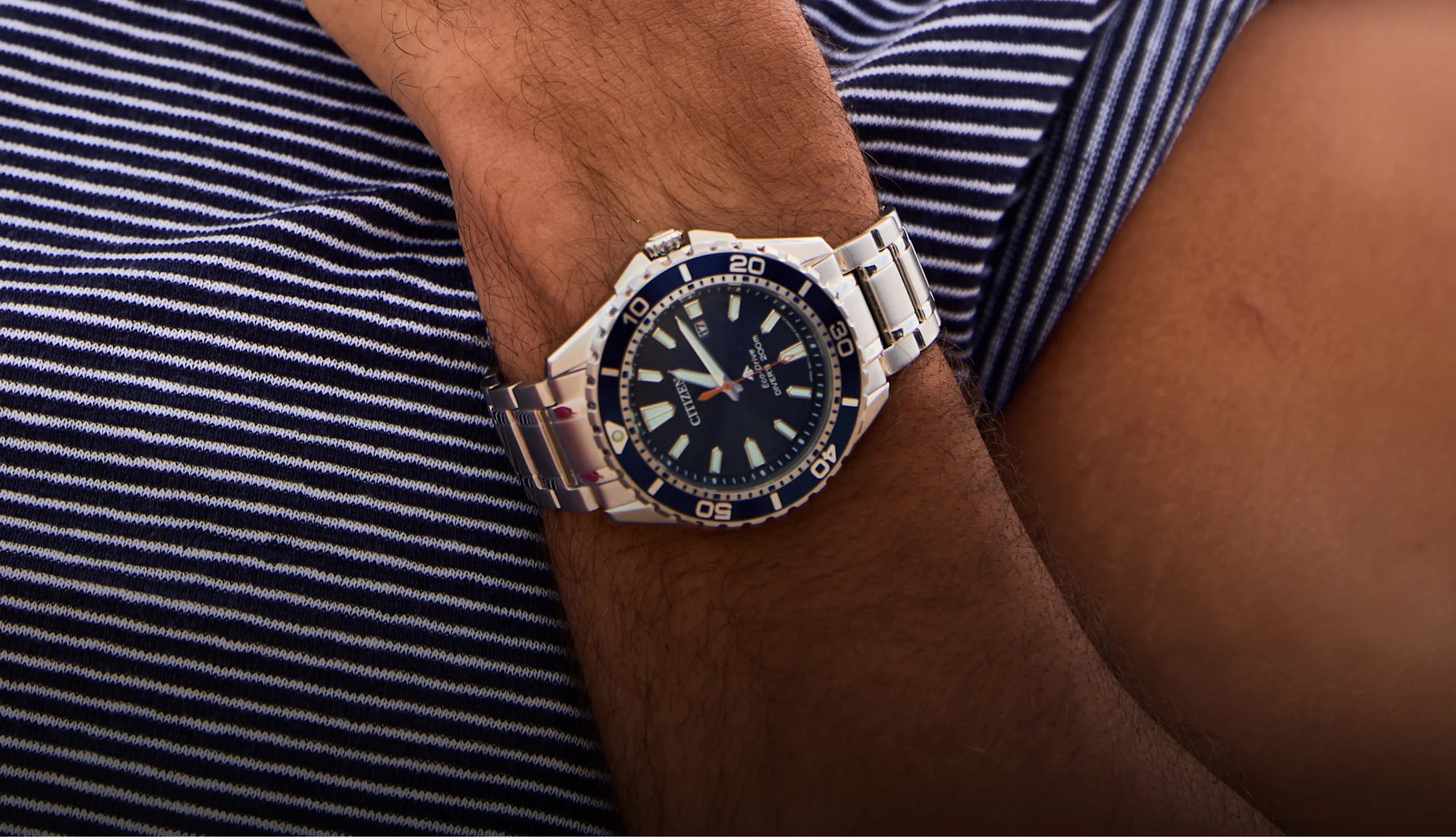 Men's Bracelet Watches Hero Image
