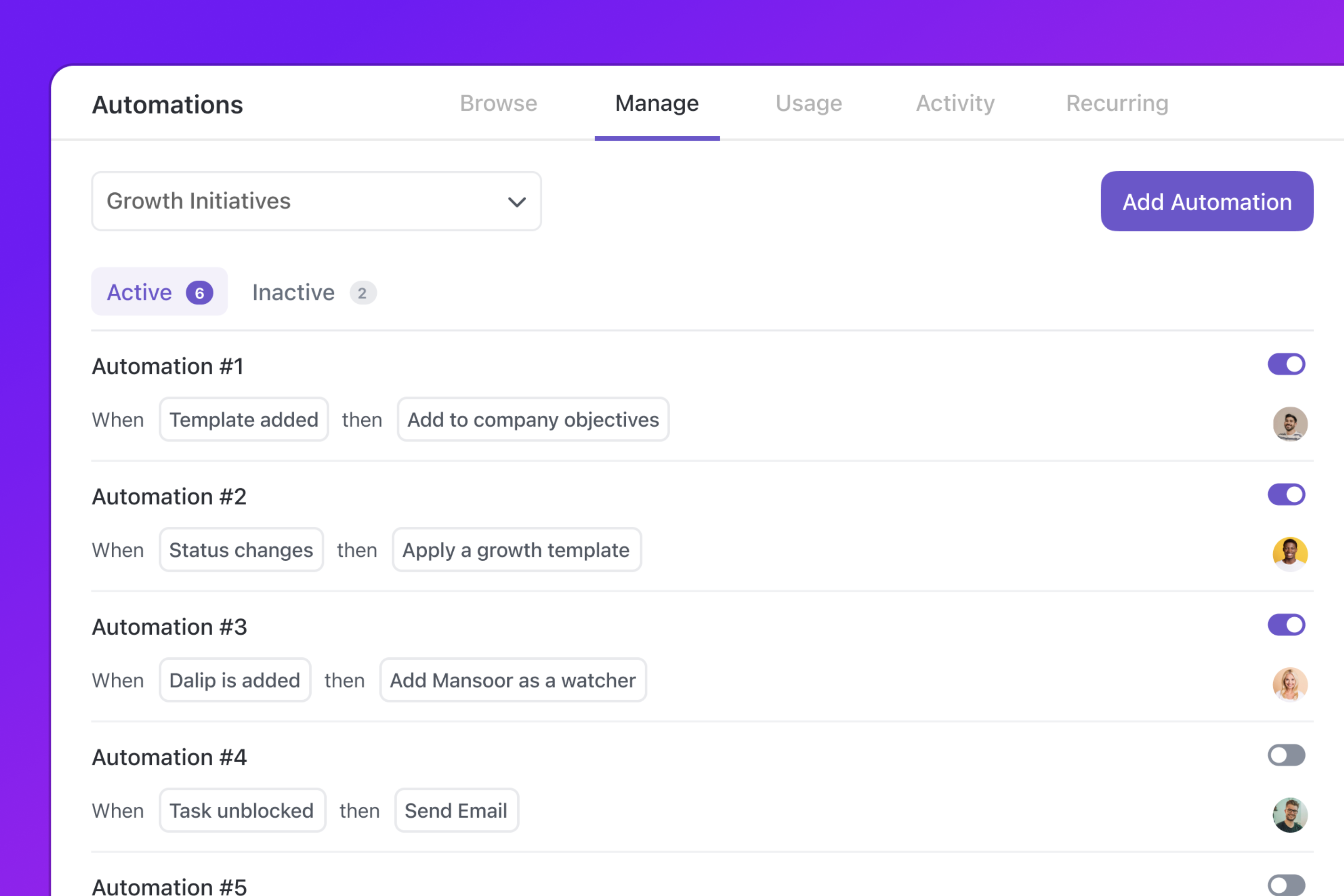 Revive real estate automation