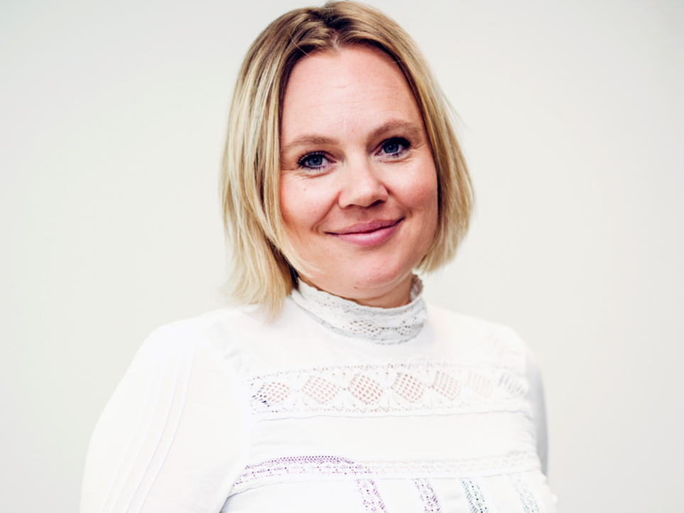 Portrait of Line Westergaard from the Oslo office