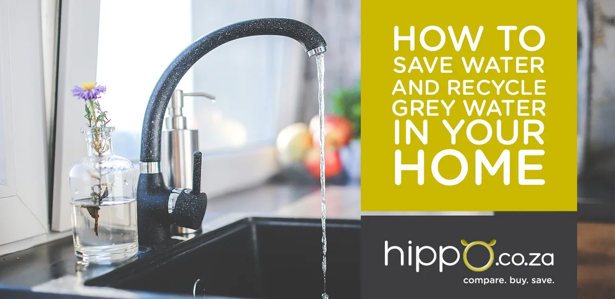How to save water and recycle grey water at home