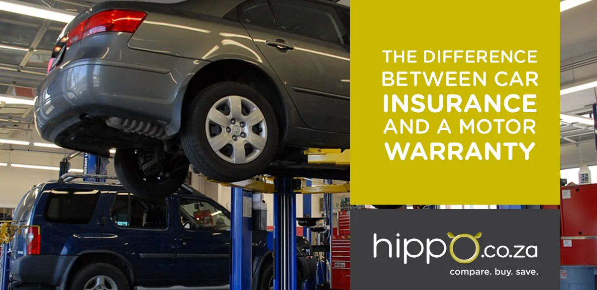 The difference between car insurance and a motor warranty