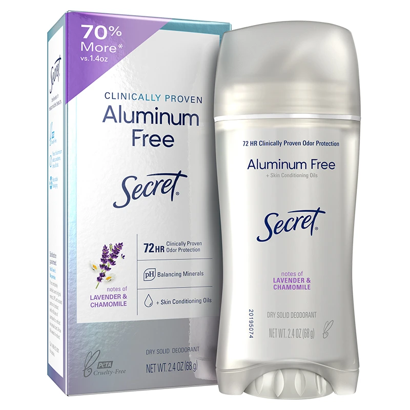 Clinically Proven Aluminum Free Deodorant Lavender Chamomile 2.4 OZ