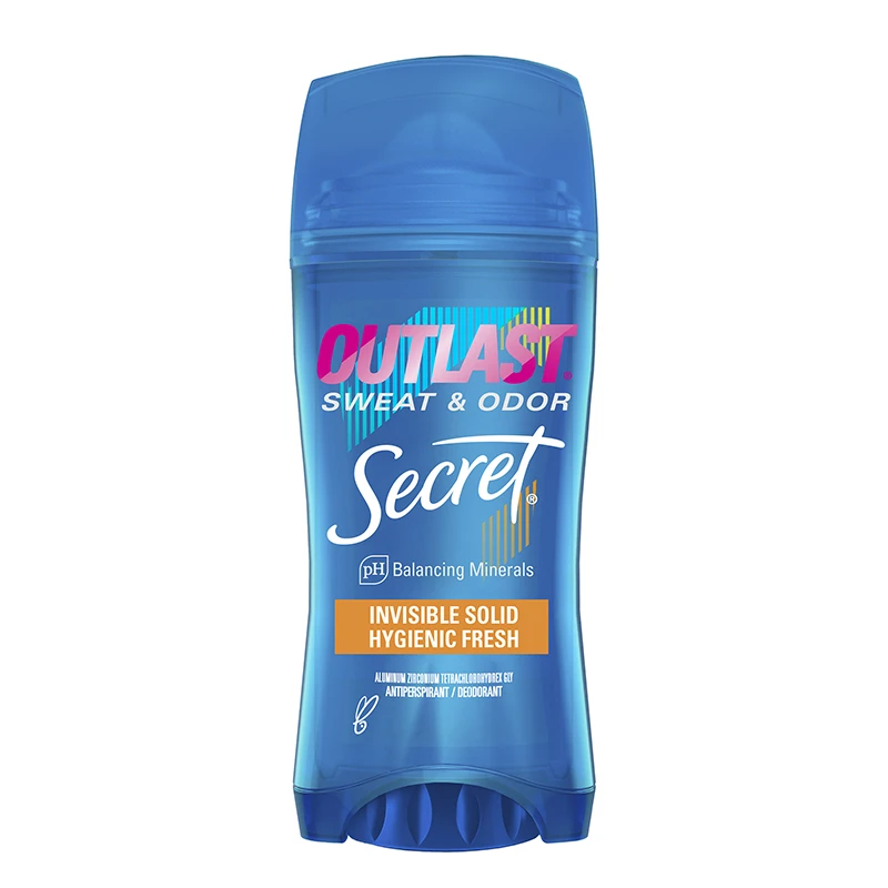 Outlast Invisible Solid Deodorant Hygienic Fresh
