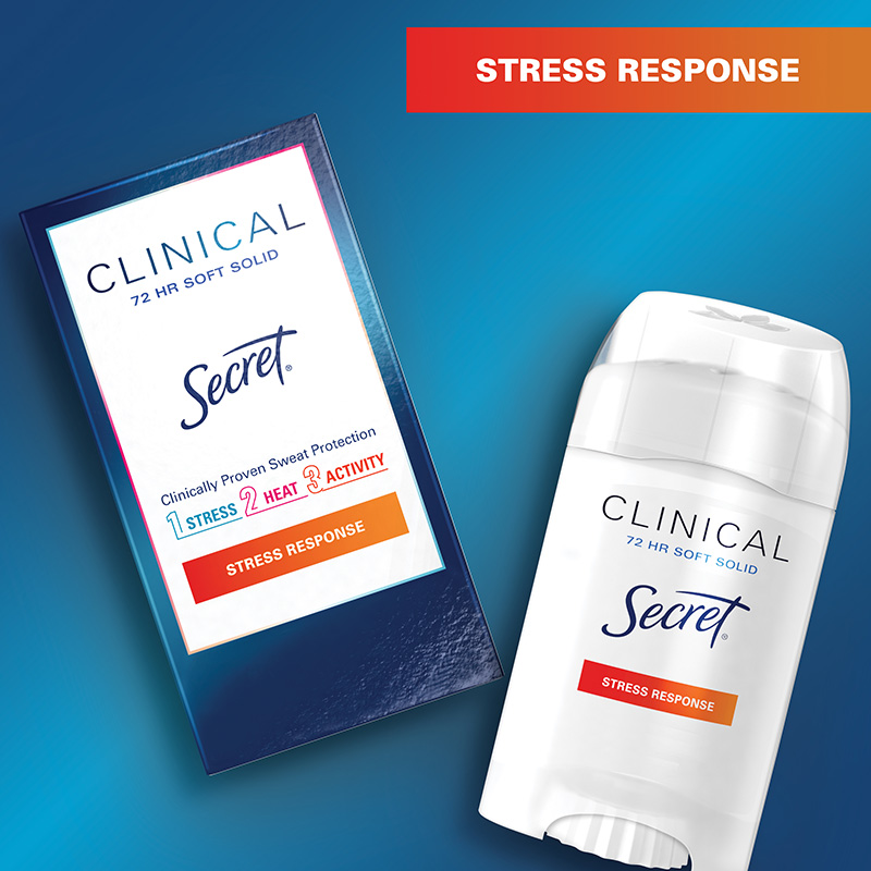 Clinical Strength Soft Solid Deodorant Stress Response Scent