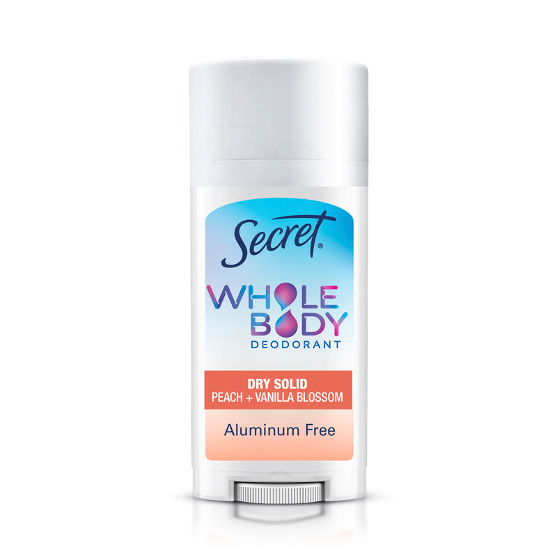 Secret Whole Body Peach & Vanilla Deodorant Stick Tube